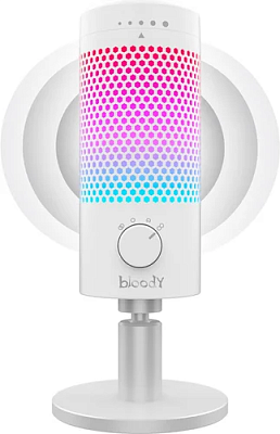 картинка Микрофон A4Tech Bloody GM50 PRO White