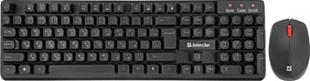 картинка Набор (Клавиатура+мышь) Defender Milan C-922 45992 черный