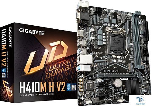 картинка Материнская плата GigaByte H410M H V2