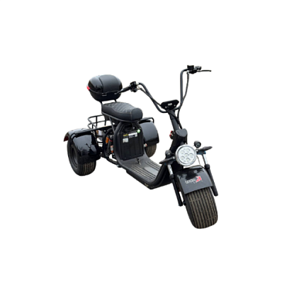 картинка Электроскутер Terax City Trike X2 Черный