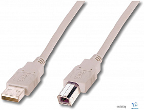 картинка Кабель принтерный USB A-B 2.0 3м AK-300102-030-E