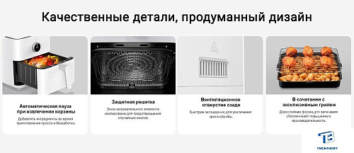 картинка Фритюрница Xiaomi Mi Smart Air Fryer BHR7358EU