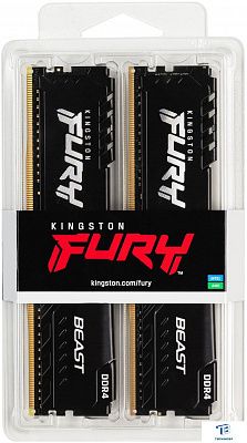 картинка ОЗУ Kingston KF432C16BBK2/16