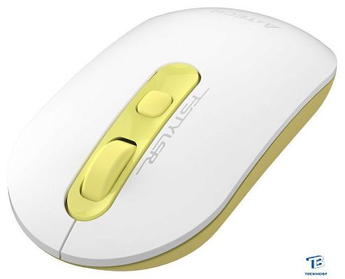 картинка Мышь A4Tech Fstyler FG20 Белый/золотистый