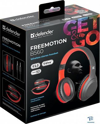 картинка Наушники Defender FreeMotion B560 63560