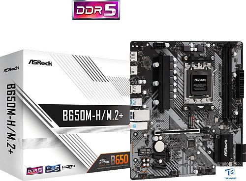 картинка Материнская плата ASRock B650M-H M.2+