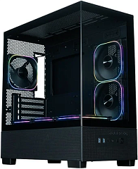картинка Корпус XASTRA Q500M 6ARGB-FG-C10-UC Black