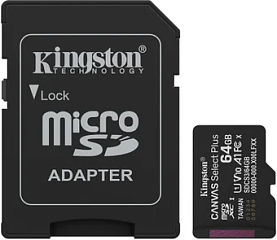 картинка Карта памяти Kingston SDCS3/64GB