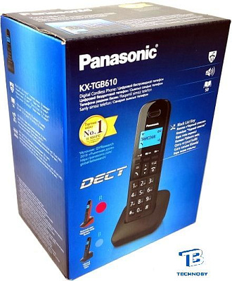 картинка Радиотелефон Panasonic KX-TGB610RUR