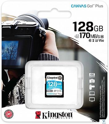 картинка Карта памяти Kingston SDG3/128GB
