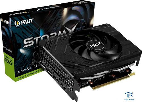 картинка Видеокарта Palit RTX 4060 Ti (NE6406T019P1-1060F)