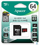 картинка Карта памяти Apacer 64GB AP64GMCSX10U5-R - превью 2