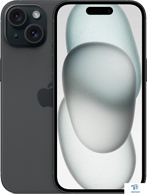 картинка Смартфон iPhone 15 Black 128GB MTP03