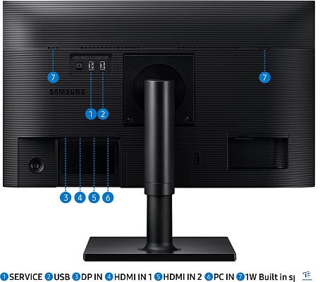 картинка Монитор Samsung F24T450FZI