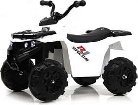 картинка Детский квадроцикл RiverToys L222LL белый