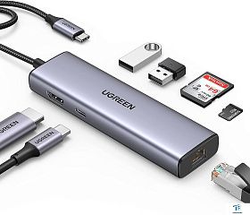 картинка USB хаб Ugreen CM512 90568