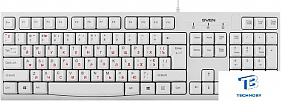 картинка Клавиатура Sven KB-S300 USB Белый