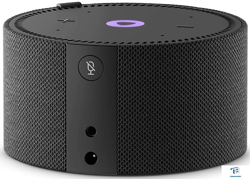 картинка Умная колонка Яндекс Станция Мини 2 с часами черный YNDX-00020K