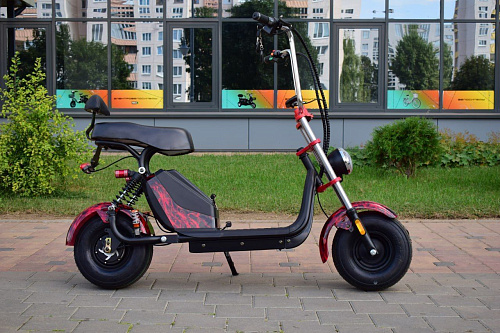 картинка Электроскутер Terax Jet BL001 Черный