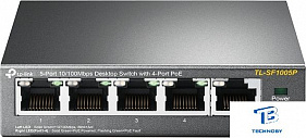 картинка Коммутатор TP-Link TL-SF1005P
