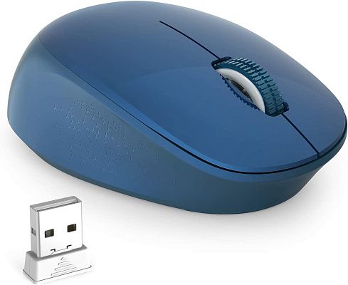 картинка Мышь RATEL E702 небесно голубая