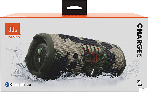 картинка Портативная колонка JBL Charge 5 Камуфляж