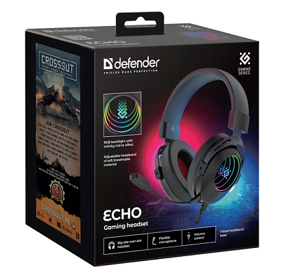 картинка Наушники Defender Echo 62420 черный