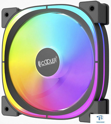 картинка Кулер PCCooler EF120 ARGB черный