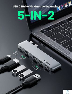 картинка USB хаб Ugreen CM251 60559