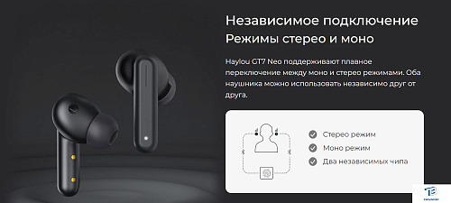 картинка Наушники Haylou GT7 Neo Черный