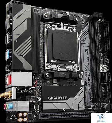 картинка Материнская плата Gigabyte A620I AX