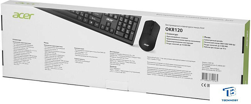 картинка Набор (Клавиатура+мышь) Acer OKR120