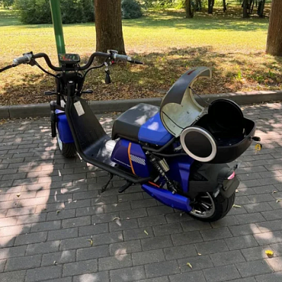 картинка Электроскутер Smart Balance Sport (синий)