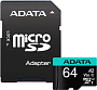 картинка Карта памяти A-Data 64GB AUSDX64GUI3V30SA2-RA1 - превью 1