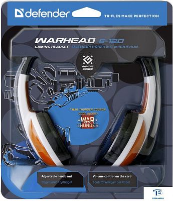 картинка Наушники Defender Warhead G-120 64098