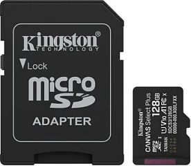 картинка Карта памяти Kingston SDCS3/128GB