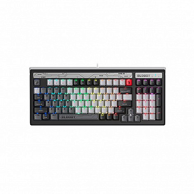 картинка Клавиатура A4Tech Bloody B950 серый-черный
