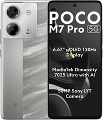 картинка Смартфон POCO M7 Pro 5G Silver 8GB/256GB