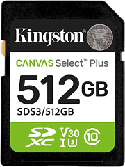 картинка Карта памяти Kingston SDS3/512GB