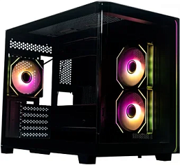 картинка Корпус XASTRA QR600M 3ARGB C10-UC Black