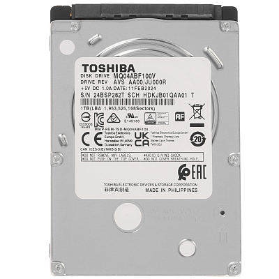 картинка Жесткий диск Toshiba 1TB MQ04ABF100V