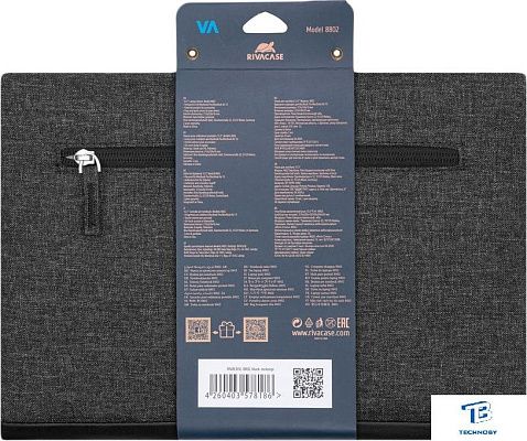 картинка Чехол Rivacase Lantau 8802 черный