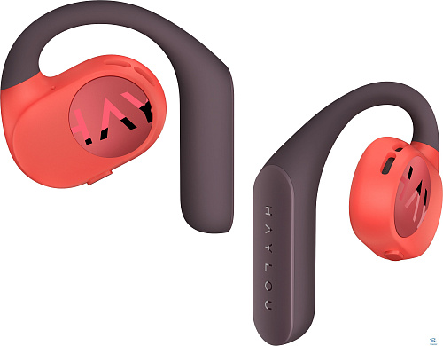 картинка Наушники Haylou PurFree Buds Черный/оранжевый