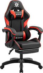 картинка Кресло Defender Serenity 64807 черный/красный