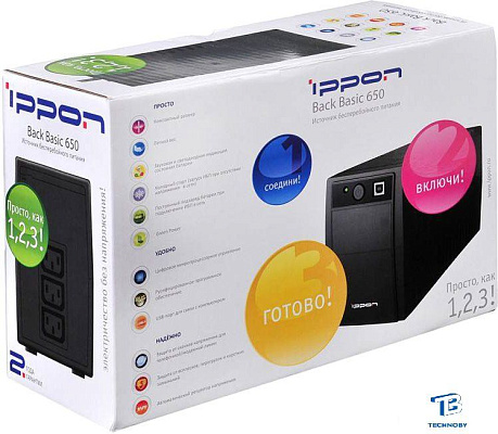 картинка ИБП Ippon Back Basic 2200