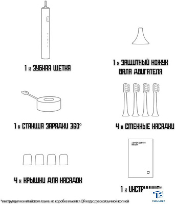 картинка Зубная щетка Xiaomi BHR7647GL