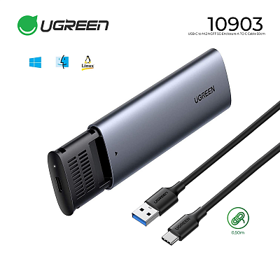 картинка Бокс для накопителей Ugreen CM400 10903