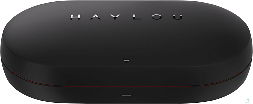 картинка Наушники Haylou PurFree Buds Черный/оранжевый