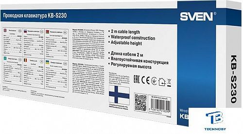 картинка Клавиатура Sven KB-S230