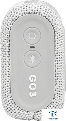 картинка Портативная колонка JBL Go 3 Белый